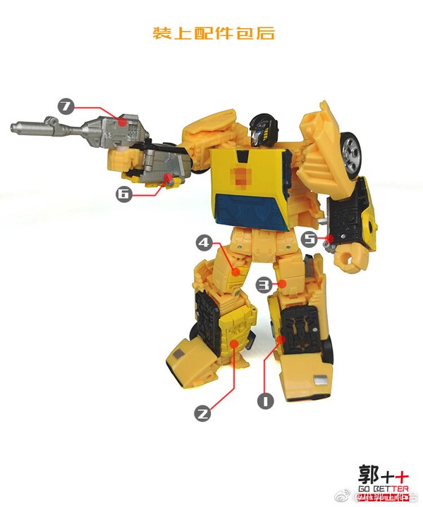 Go Better Studio Upgrade Kit For Earthrise Sunstreaker  (1 of 7)